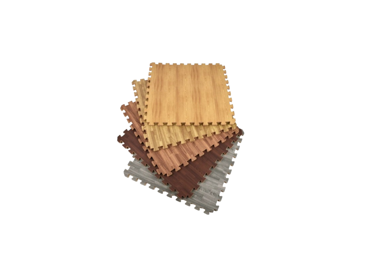 Wood Foam Mats | 4Pcs