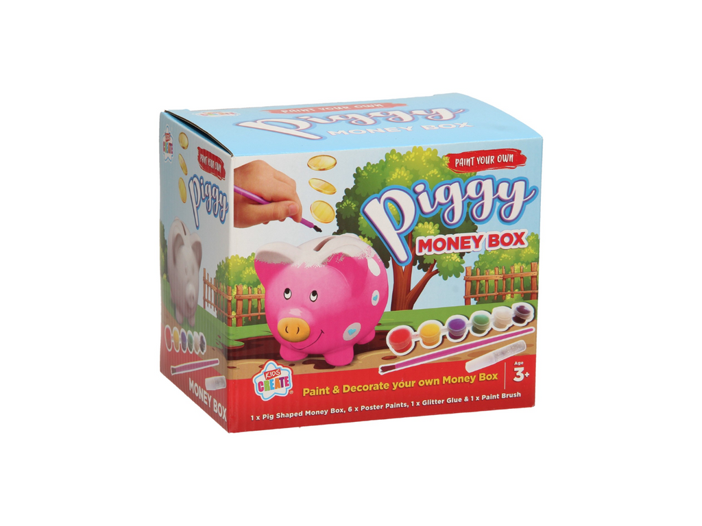 DIY Paint your own Piggy Bank | Pig