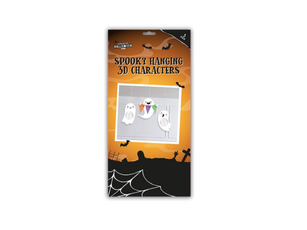 Spooky Hanging Characters | 3D