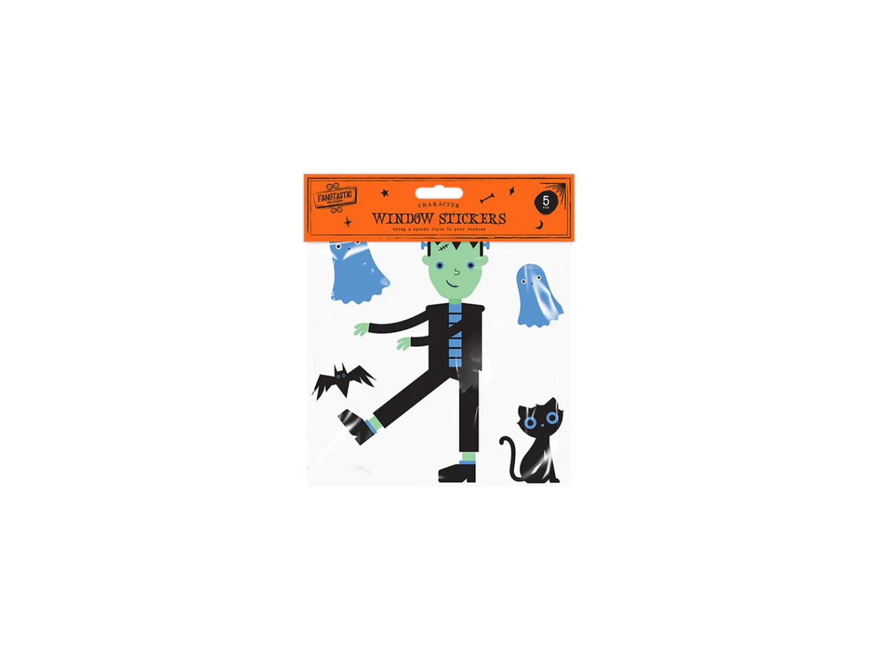 Halloween Character Gel Window Stickers | 19cm