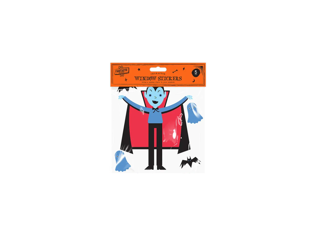 Halloween Character Gel Window Stickers | 19cm