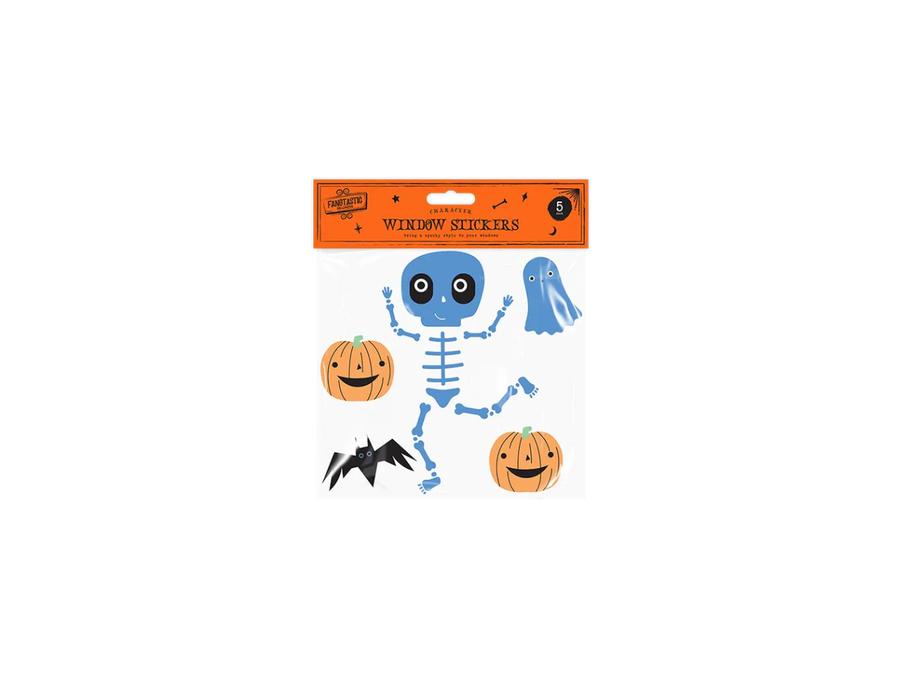 Halloween Character Gel Window Stickers | 19cm