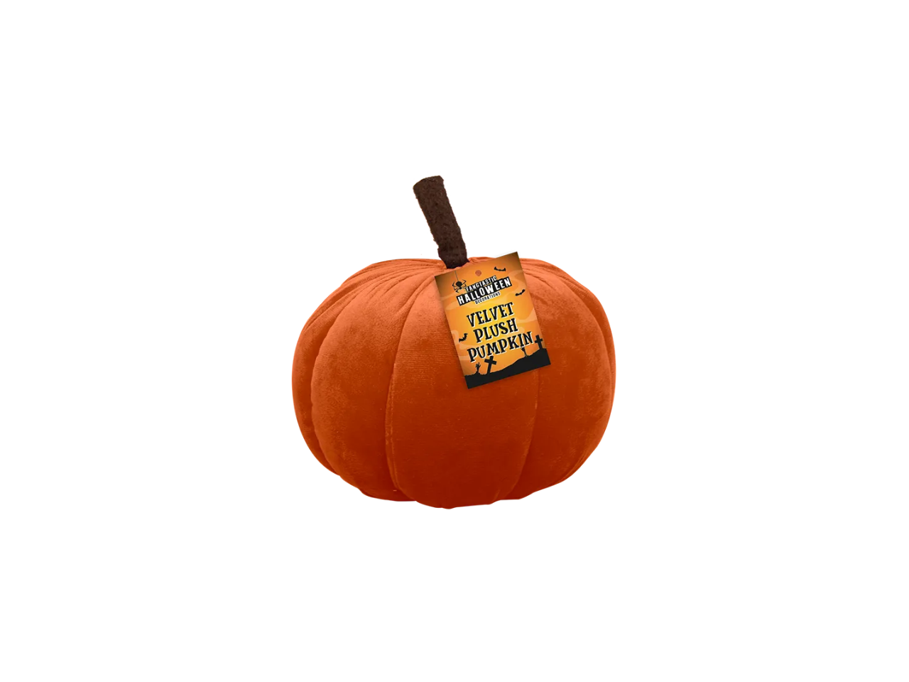Velvet Plush Pumpkin | 16cm