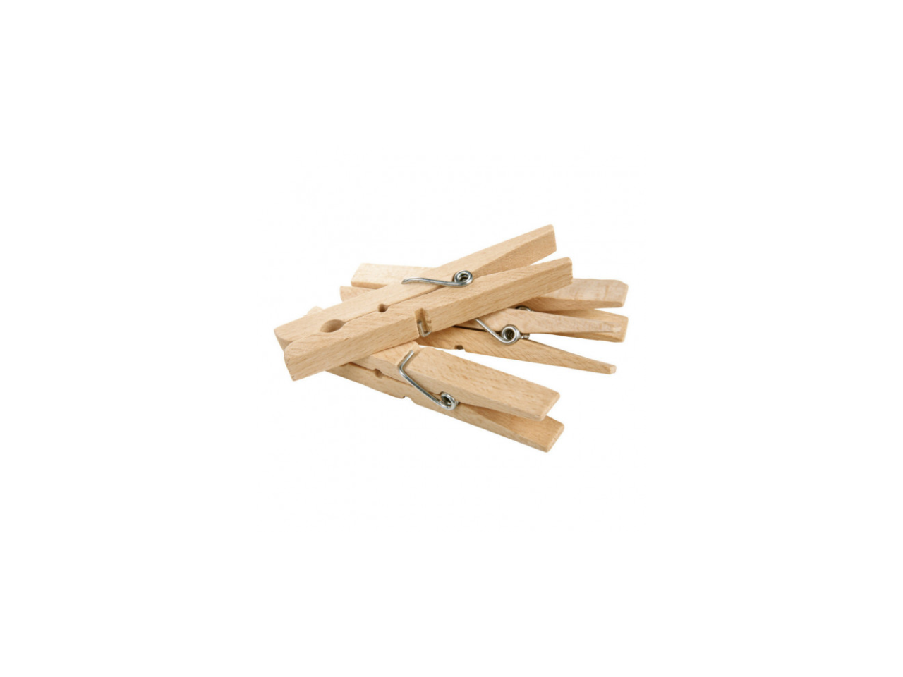 Fatigati Natural Wood Jumbo Pegs | 12Pcs