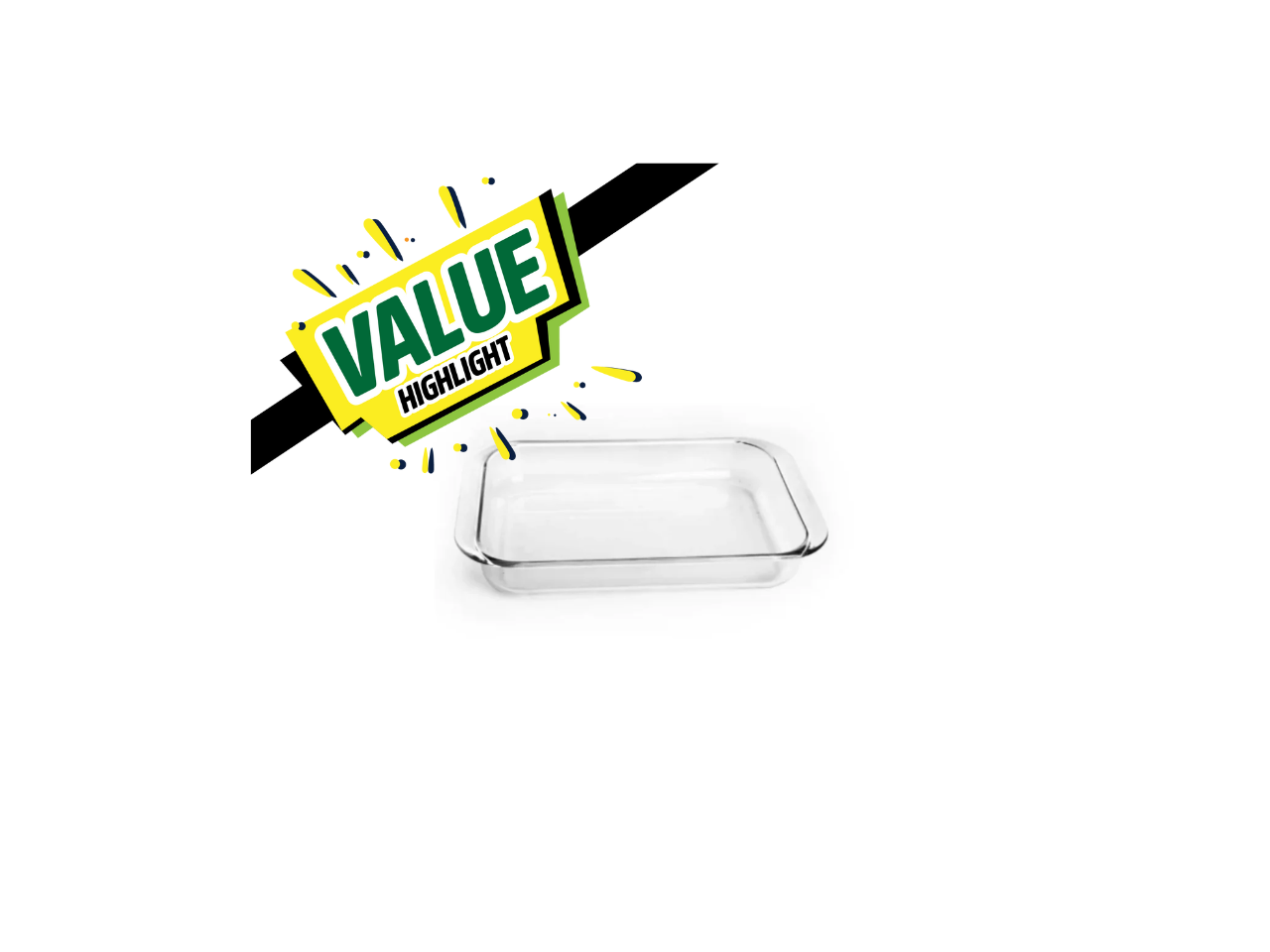 Glass Oven Dish | 2.9L