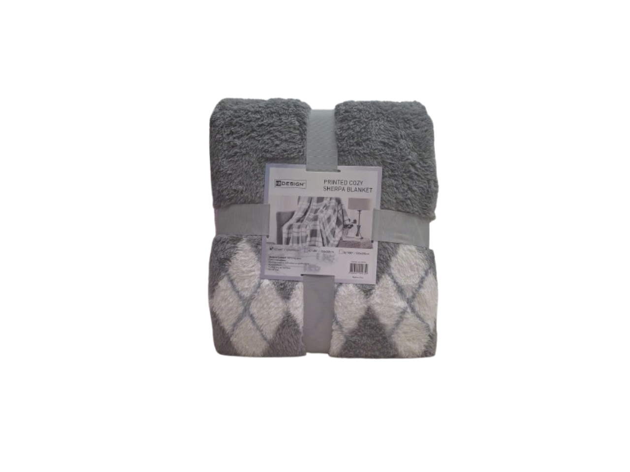 Plaid Cozy Sherpa Blanket | 127X152cm