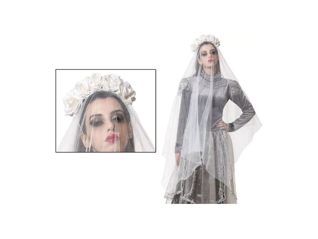 Widow Veil Headband | 130CM