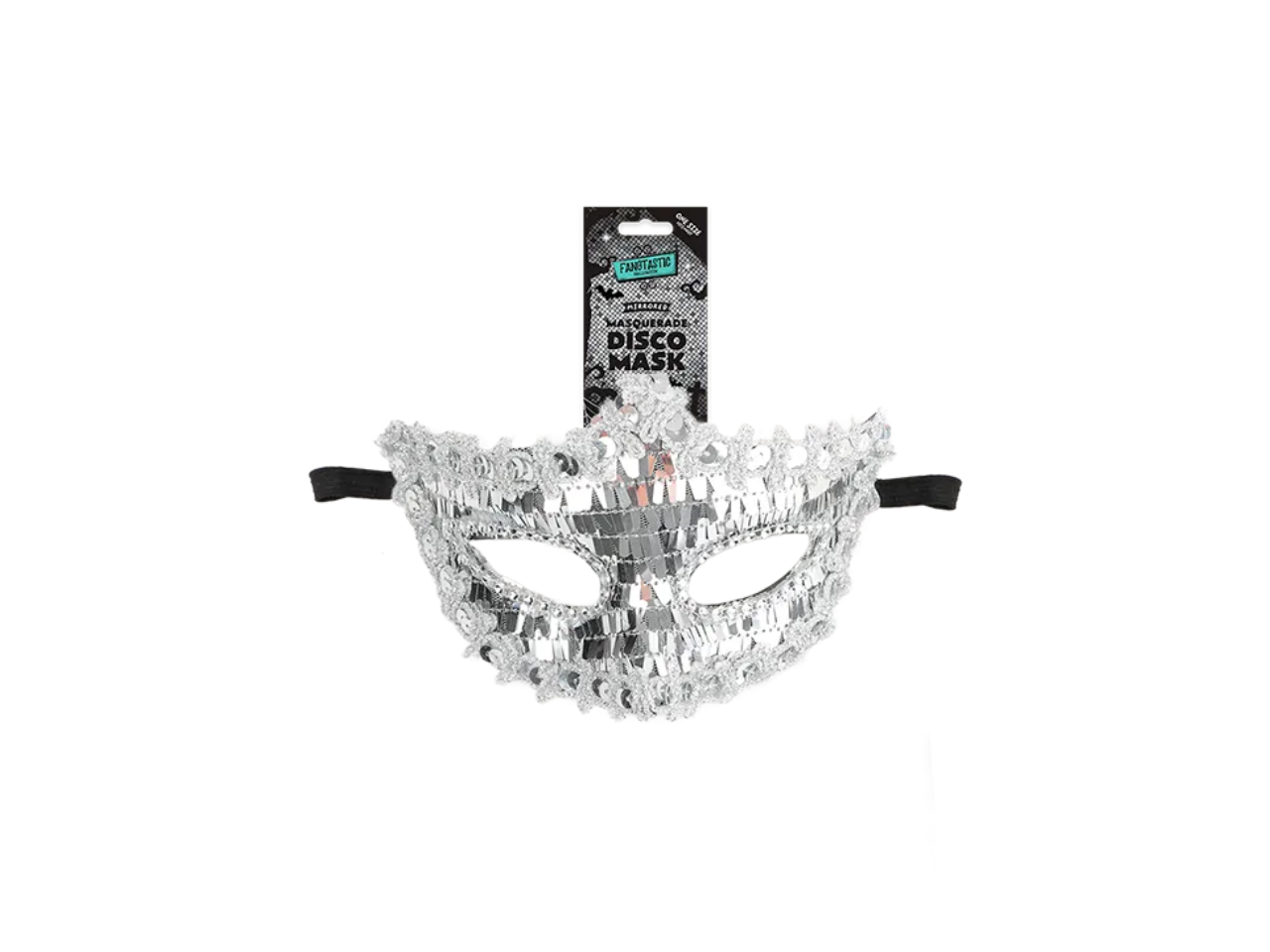 Halloween Disco Mirrored Masquerade Mask