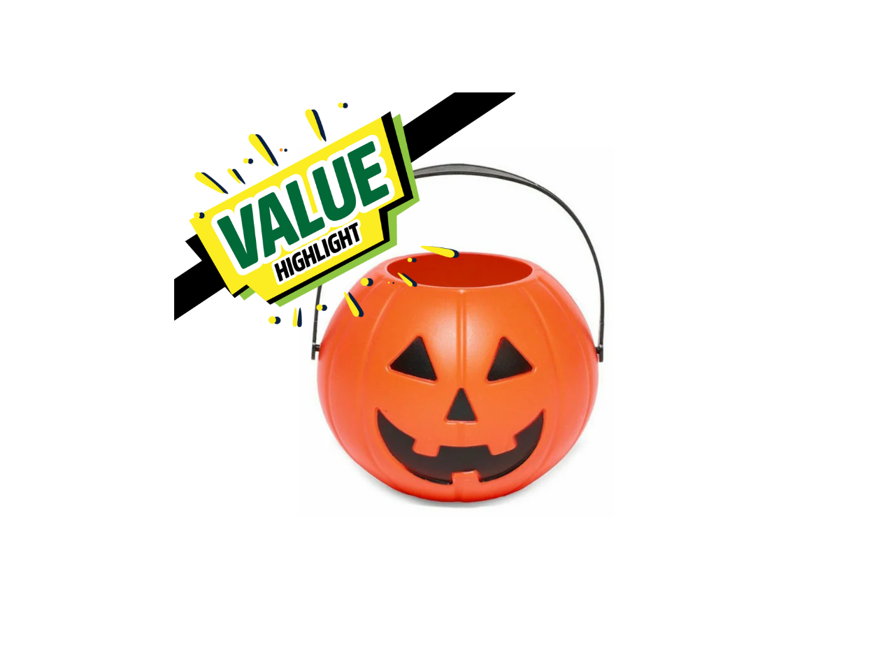 Halloween Mini Pumpkin Bucket
