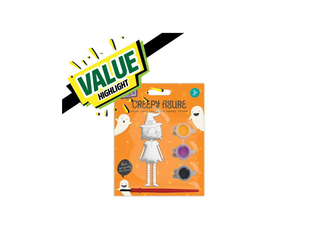 Paint Your Own Halloween Figure | DIY