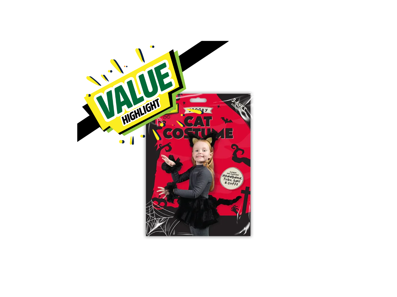 Children's Cat Costume | Different Sizes