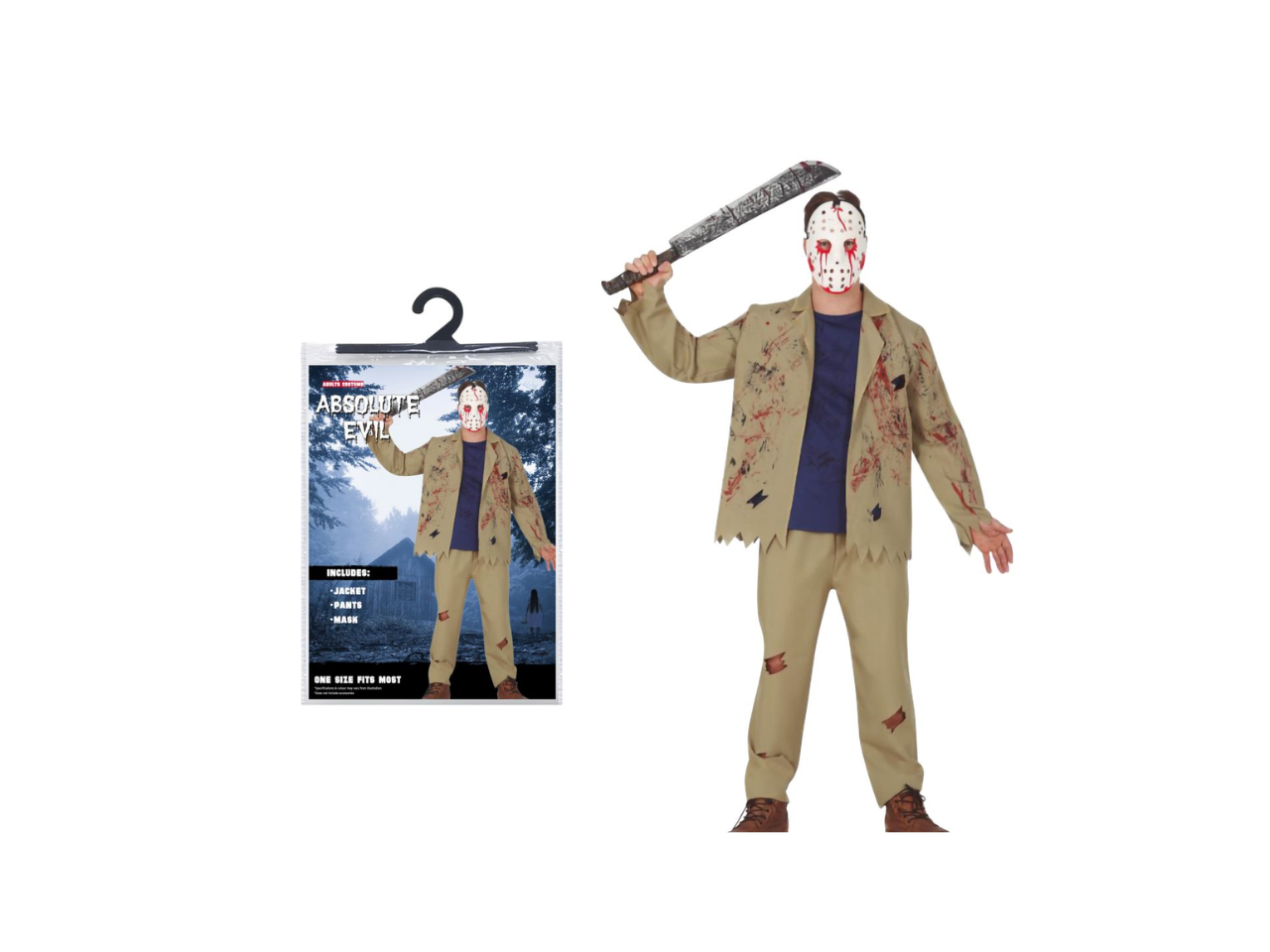 Halloween Adult Costume | Horror Killer