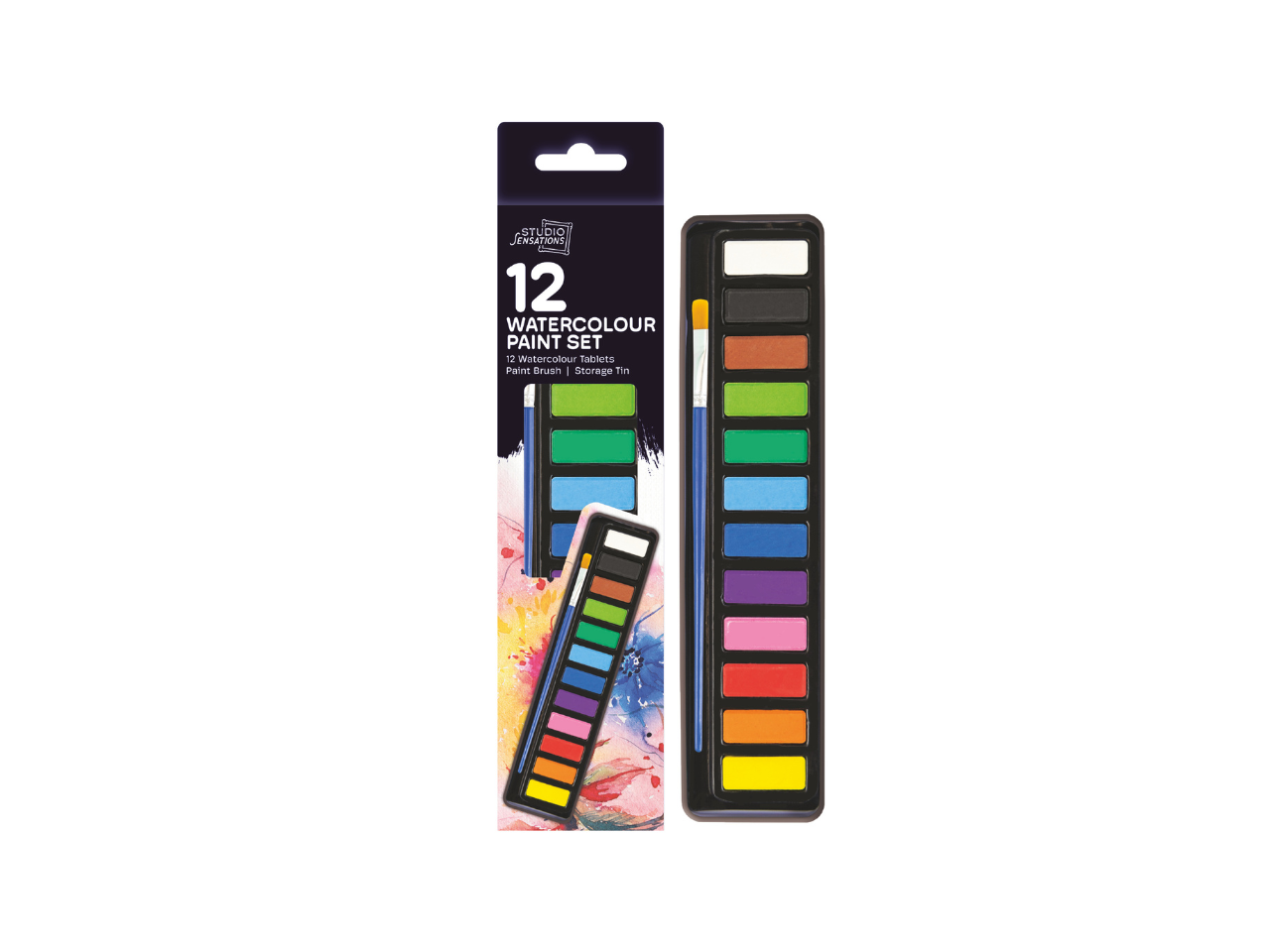 Watercolour Paint Set  | 12 Colours