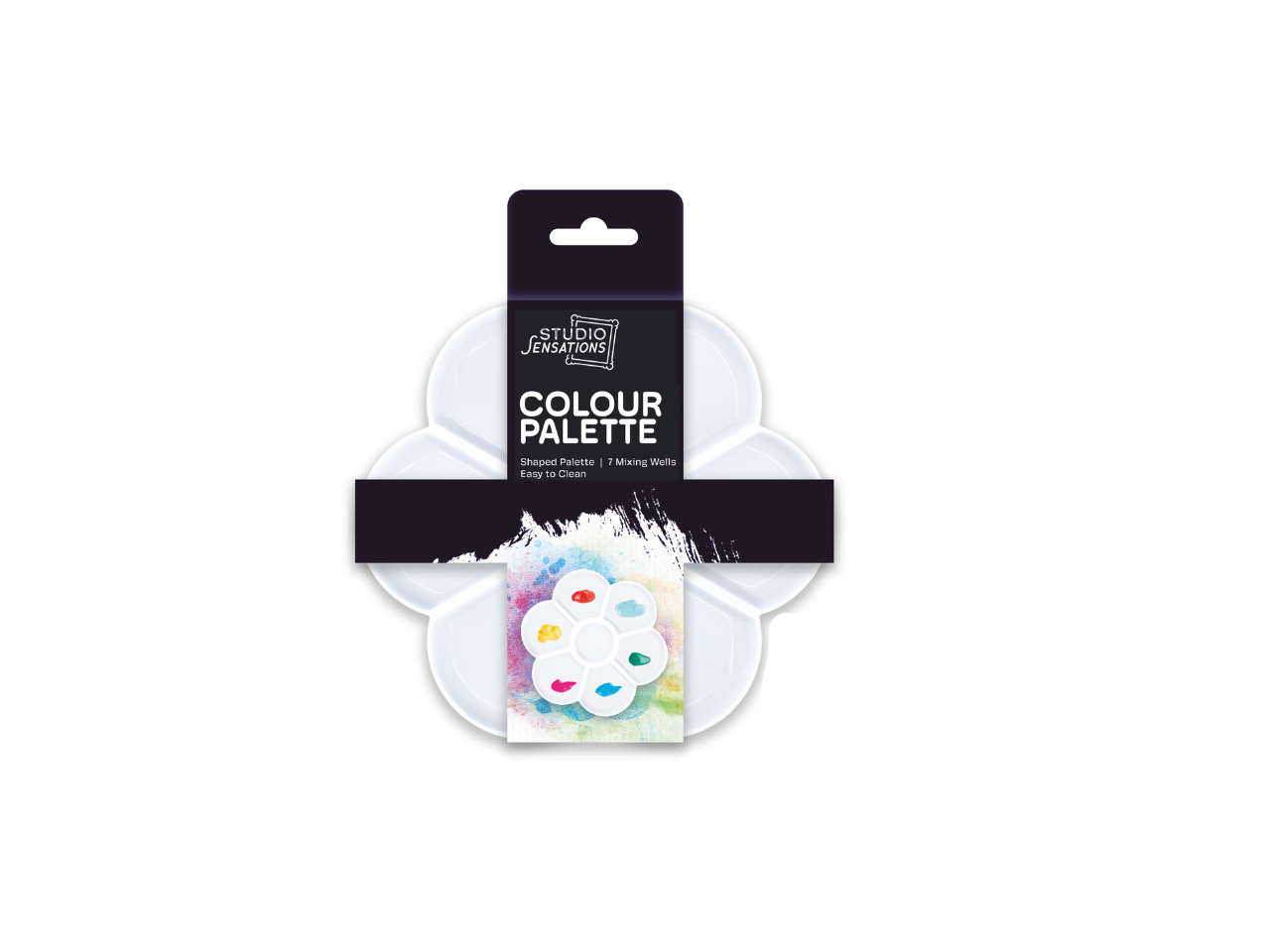 Flower Shaped Colour Palette