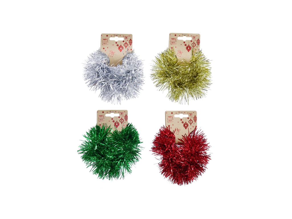 Hair Scrunchie With Tinsel