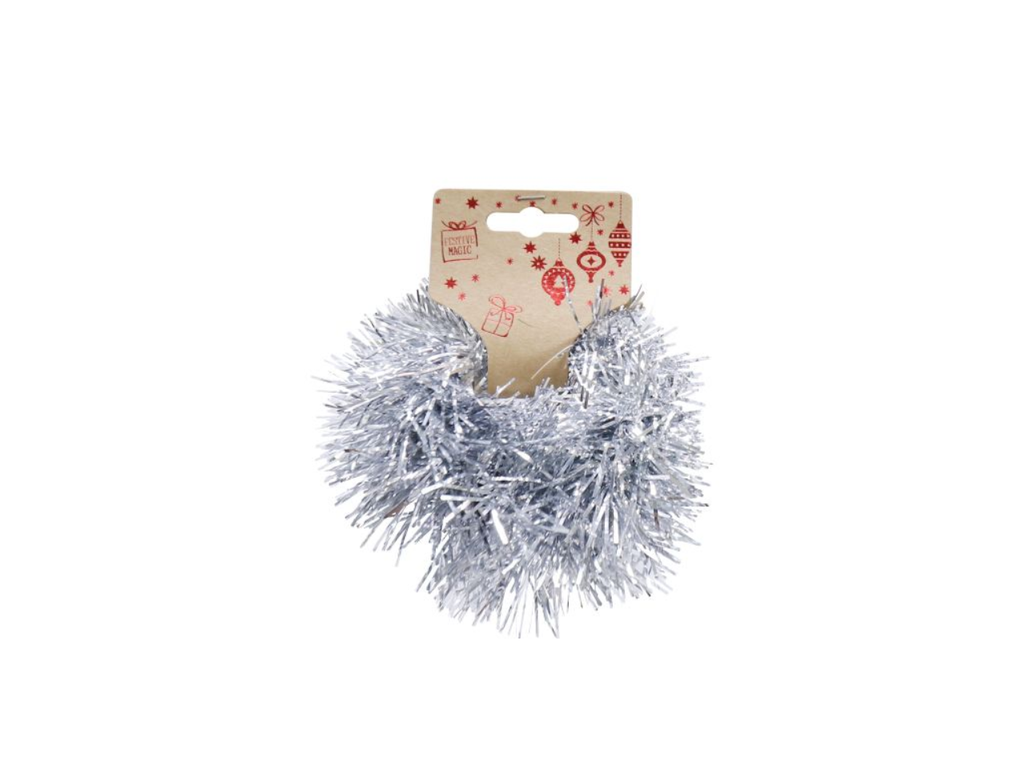 Hair Scrunchie With Tinsel