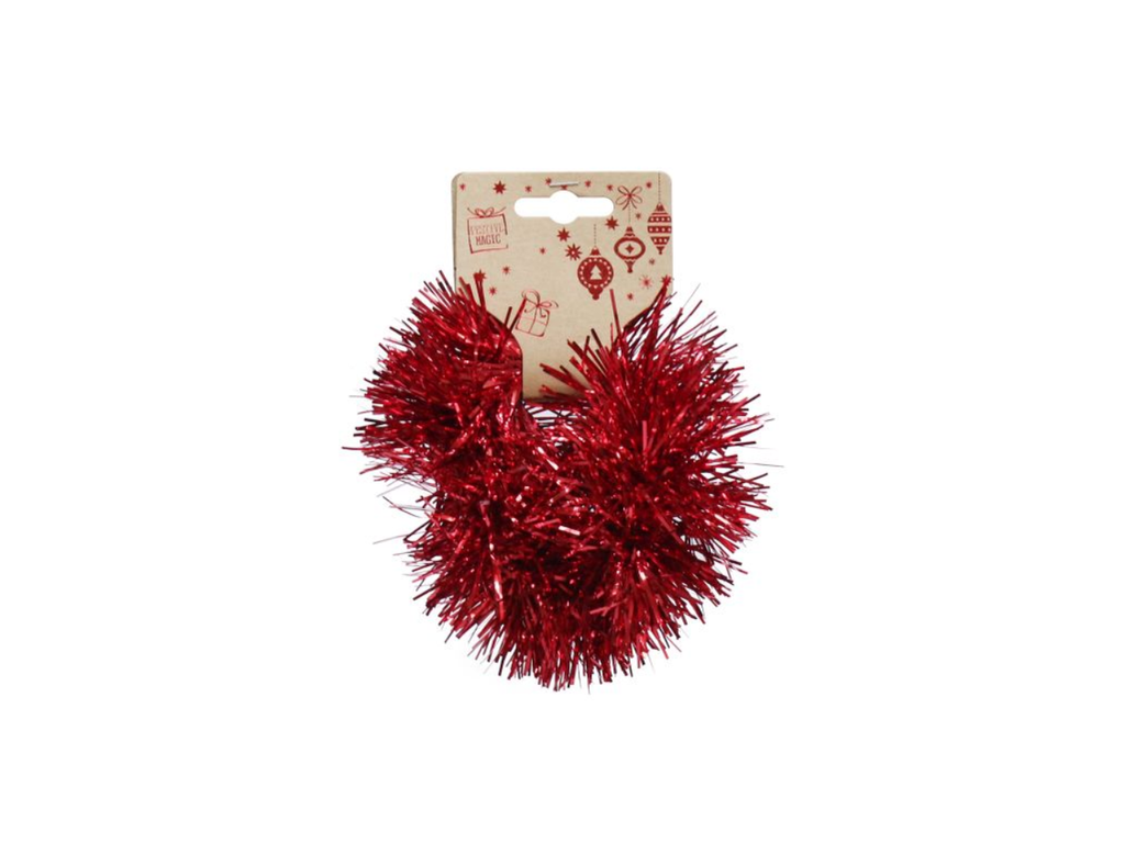 Hair Scrunchie With Tinsel