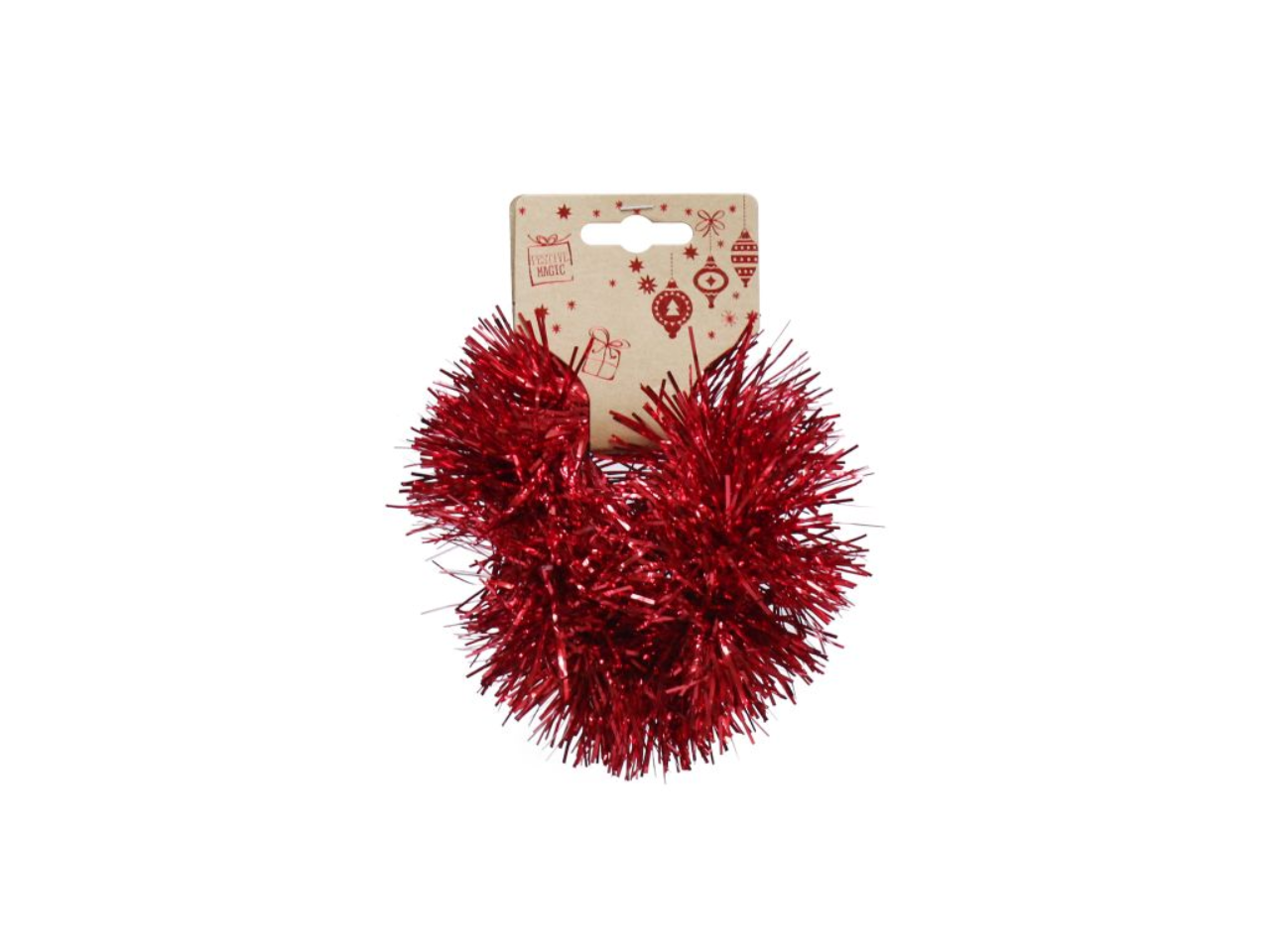 Hair Scrunchie With Tinsel