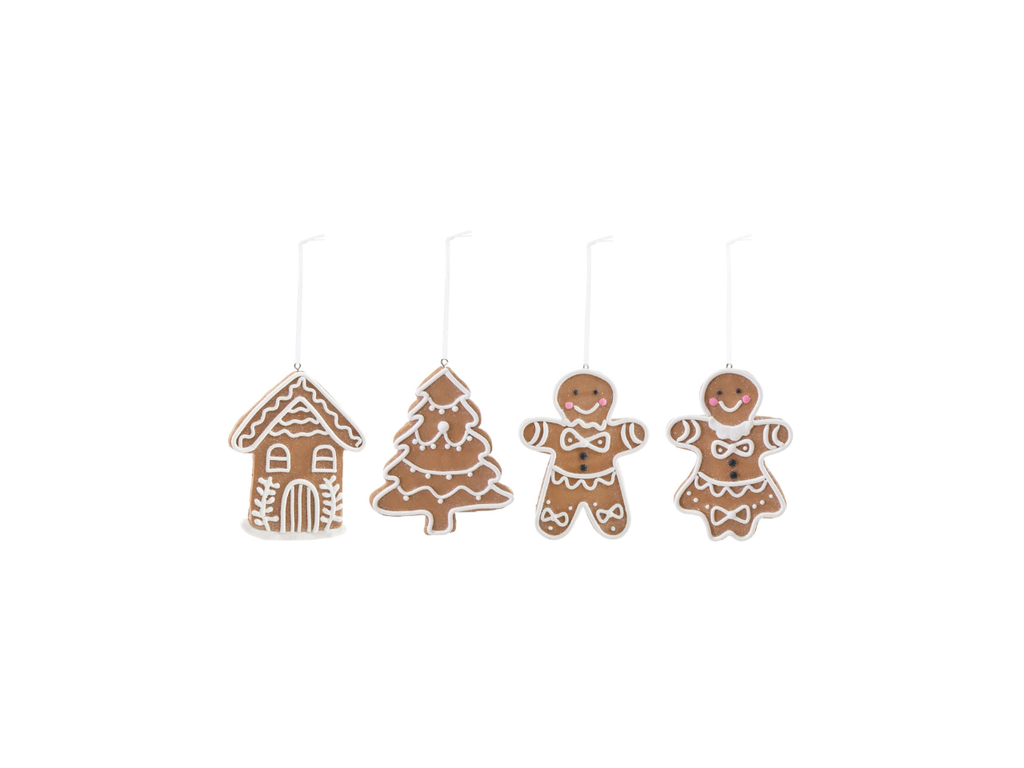 Hanging Gingerbread Cookies