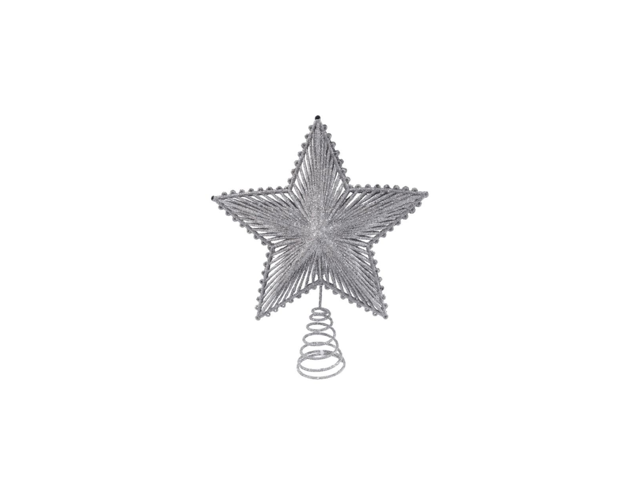 3D Glitter Star Topper