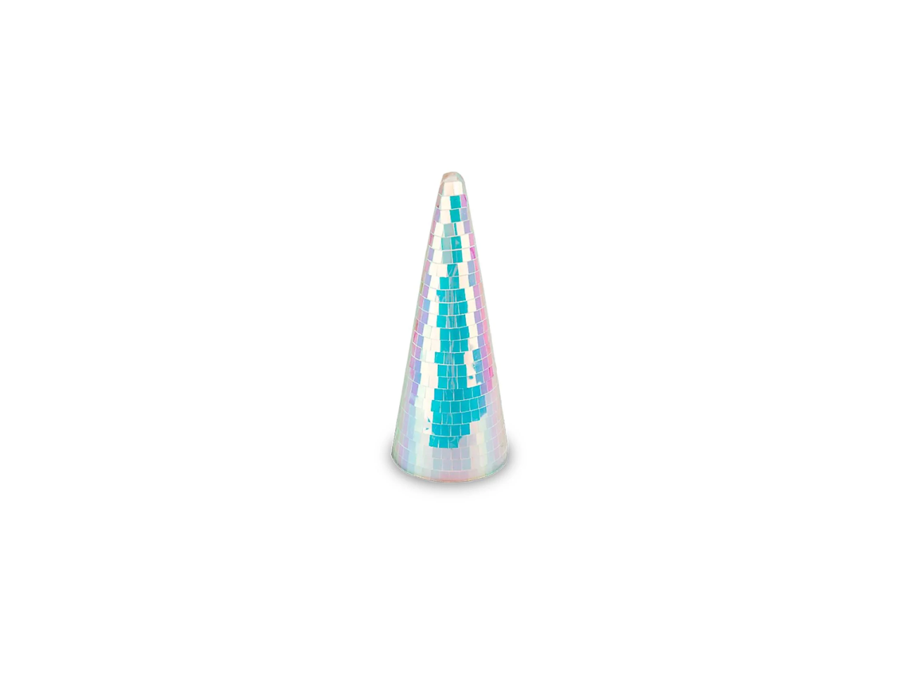 Hanging Disco Bauble Cone | 26CM