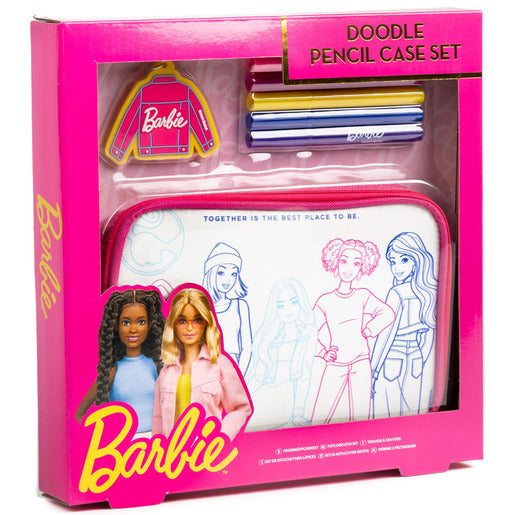 Barbie |  Doodle Pencil Case Craft Set