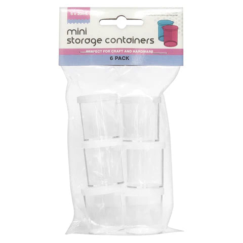 Mini Storage Container | 6 PCs (20ml)