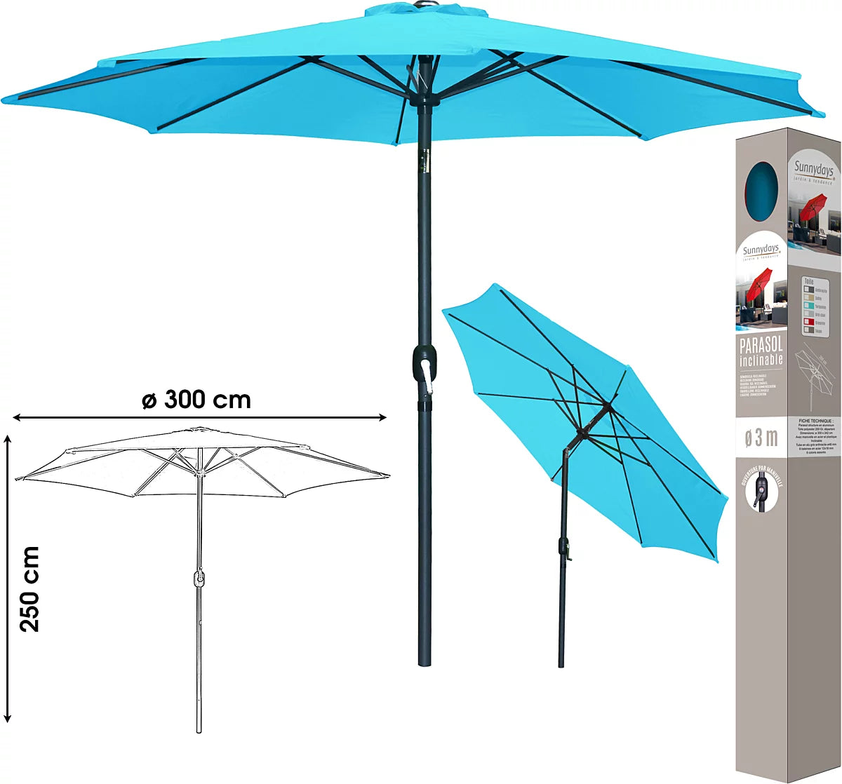 Outdoor Umbrella | 300CM