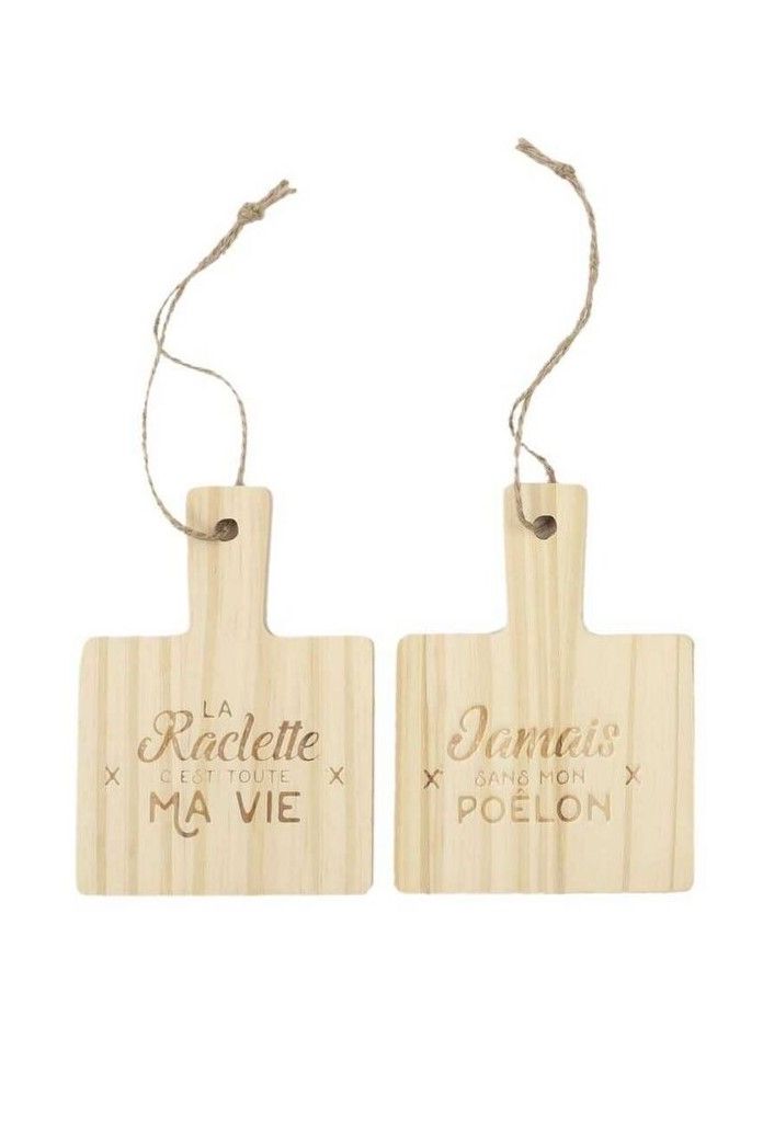Wooden Raclette Paddle Base | 4 Pcs