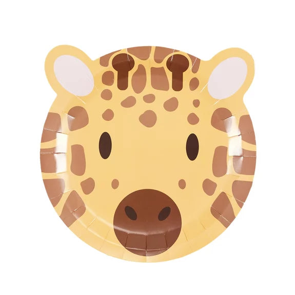 Paper Giraffe  Plates