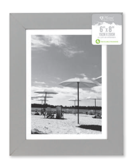 Nottingham Glass Frame Grey 6X8