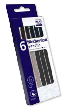 Pack of 6 Mechanical Pencils