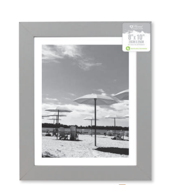 Nottingham Glass Frame Grey 8X10