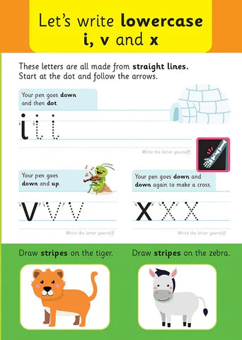 Hand Writing Activity Book