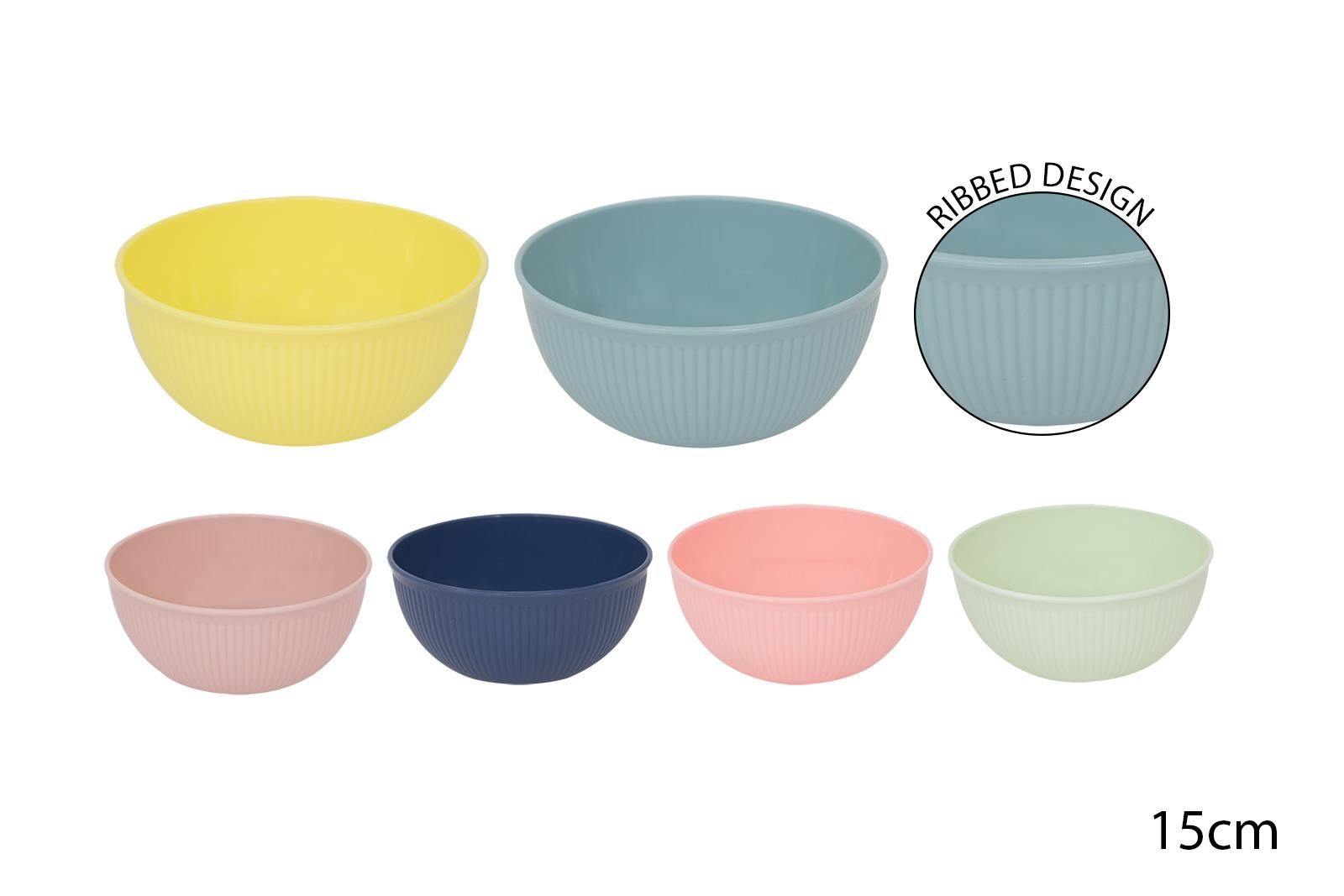 Ribbed Picnic Bowl