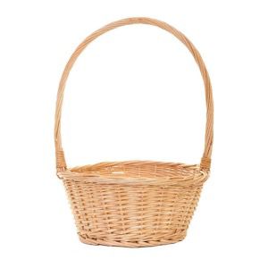 Round Basket With Handle Large