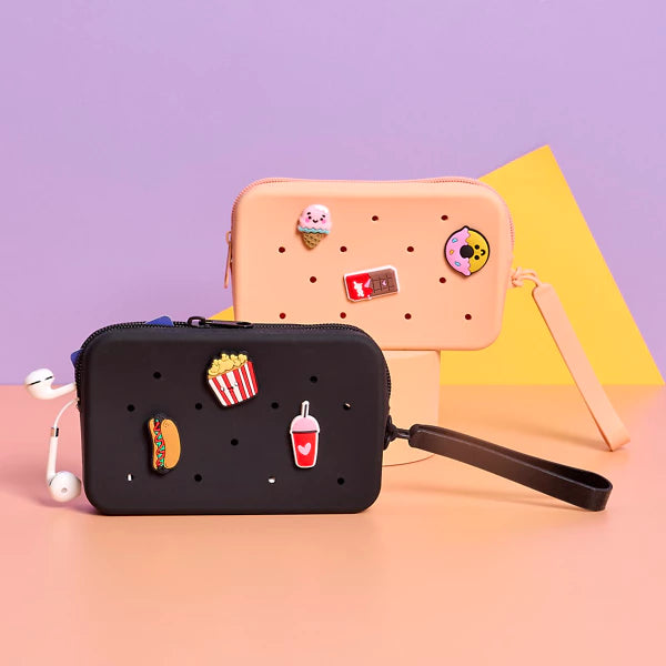 Silicone Pouch With Clip it