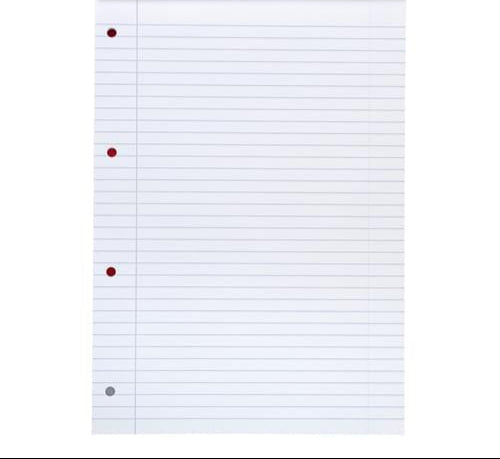 A4 Refill Pad with Margin | 200 Pages