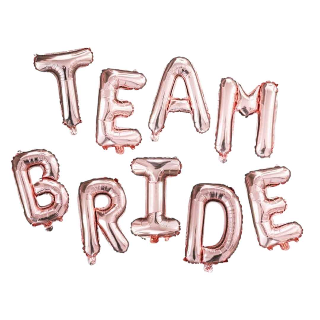 Balloons Alluminium | Team Bride