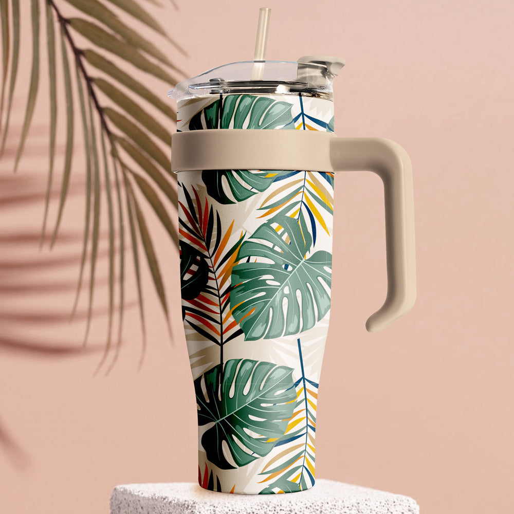 Tropical Flowers Transport Mug | 1.2L