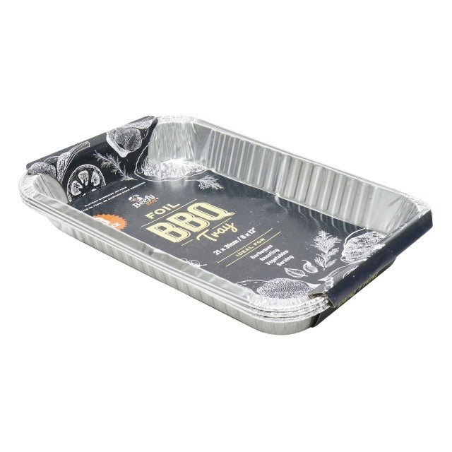 Foil BBQ Tray | Pack of 3