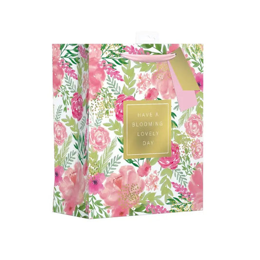 SPRING FLORAL LARGE GIFT BAG