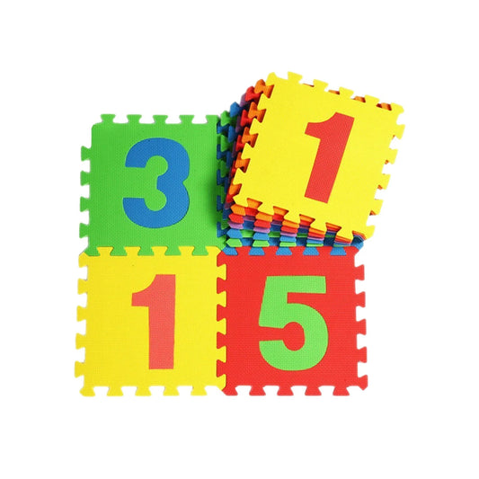 Foam Play Mats with Numbers  | Pack of 10