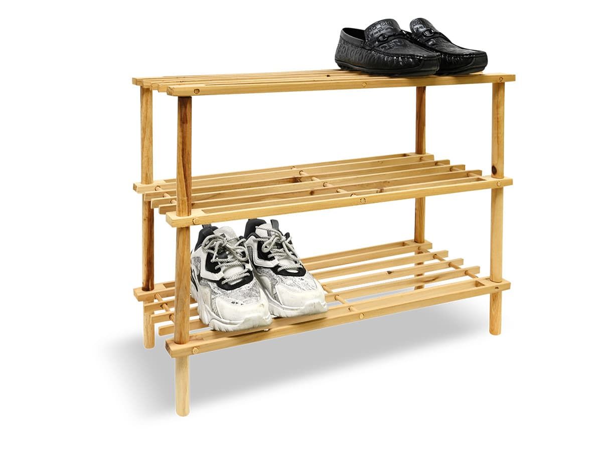 3 Tier Shoe Rack |  63 X 26 X 48CM