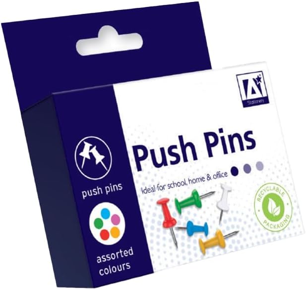 Assorted Push Pins – Tal-Lira