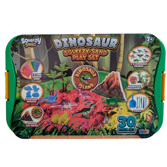 Dinosaur Squeezy Sand Play Set
