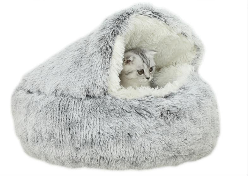 Fluffy  Cat Bed