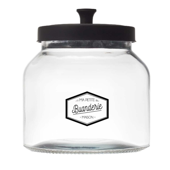 Laundry Glass  Jar