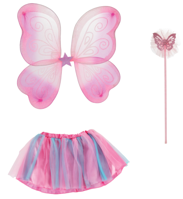 Princess Friends Dress Up Set with Wings