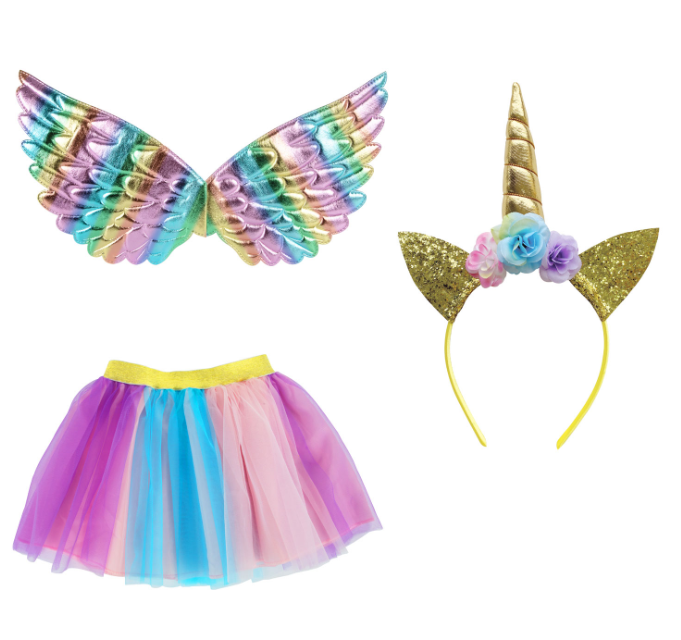 Dream Horse Unicorn Dress Up Set with Wings